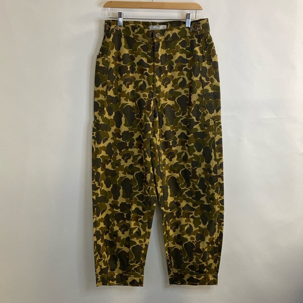 Everlane Green Camo Utility Pants